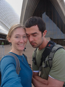 Having fun (and getting some sleep) at the Sydney Opera House