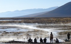 Hot springs in Eduardo Alvaroa National Reserve, Bolivia
