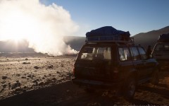 Thermal feature in Eduardo Alvaroa National Reserve, Bolivia