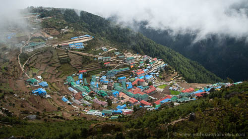 View of Namchee Bazar