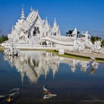 Buddhist temple Wat Rong Khun - Chiang Rai