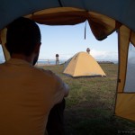 View from within our accomidations for the week